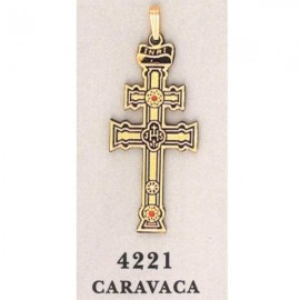 Caravaca Cross-Christian Cross 24K Gold