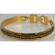 Damascene Gold Geometric Bracelet style 2094 