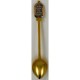 Damascene Gold Geometric Decorative Spoon 8584