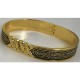 Damascene Gold Geometric Bracelet style 2091 