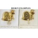 Damascene Gold Snail Animal Pin