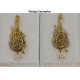 Damascene Gold Cello Musical Pin