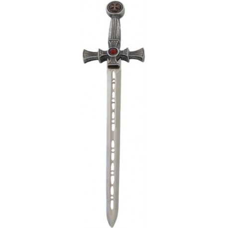 Miniature Templar Sword Silver