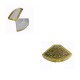 Damascene Gold Star Fan Pill Box