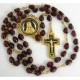 Damascene Gold Jesus Rosary