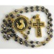 Damascene Gold Thorn Communion Rosary