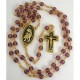 Damascene Gold Jesus Communion Rosary