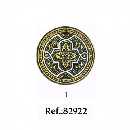 Damascene Detailed Collectible Dish