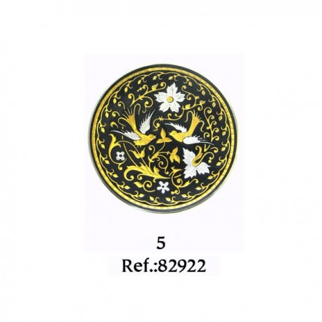 Damascene Mockingbirds Collectible Dish