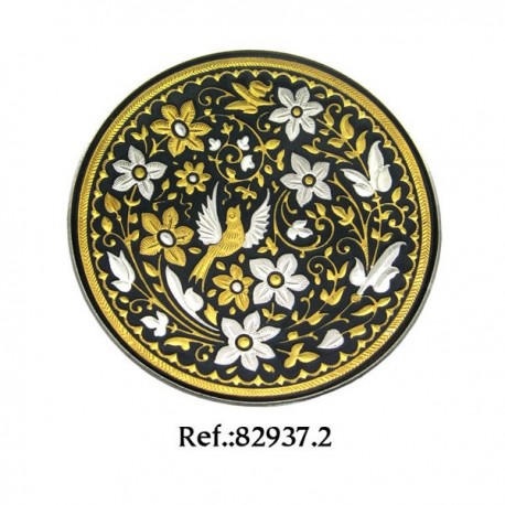 Damascene Canary's Song Collectible Dish